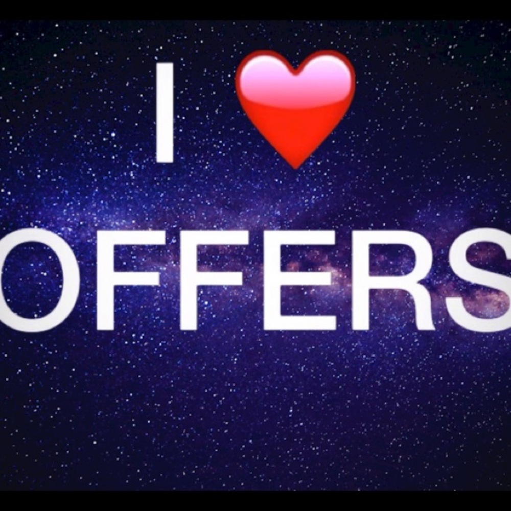 Don’t be afraid to offer.  I love offers